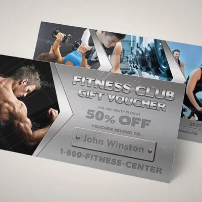 Phiếu quà tặng tập Gym