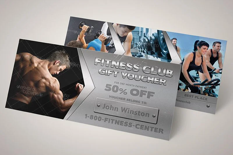 Phiếu quà tặng tập Gym